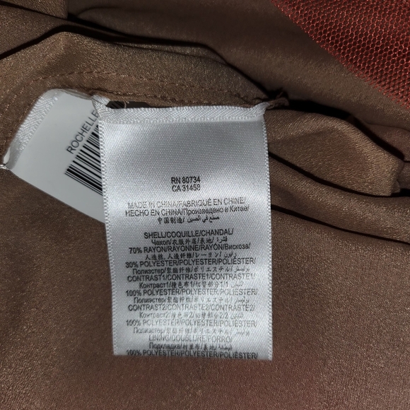 BCBGMAXAZRIA Scarlet Red Lace Mesh Tiered Layered Tulle Rochelle Fairy Dress 2 - Picture 7 of 10